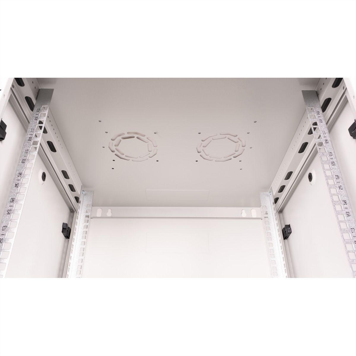 ROLINE 19-Zoll Wandgehäuse Basic Plus 12HE, 600x600 BxT grau