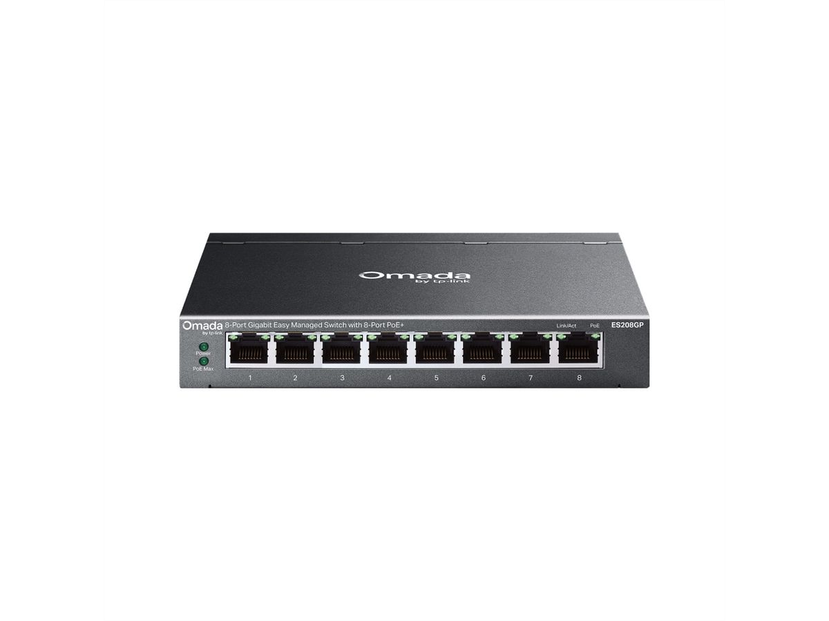 TP-Link ES208GP Omada PoE+ Switch 8 Port