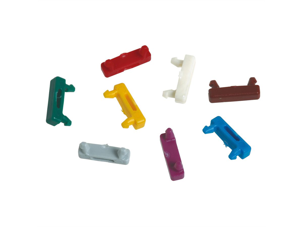 EasyLan DualBoot® LED Clip de marquage, 100 pièces, orange