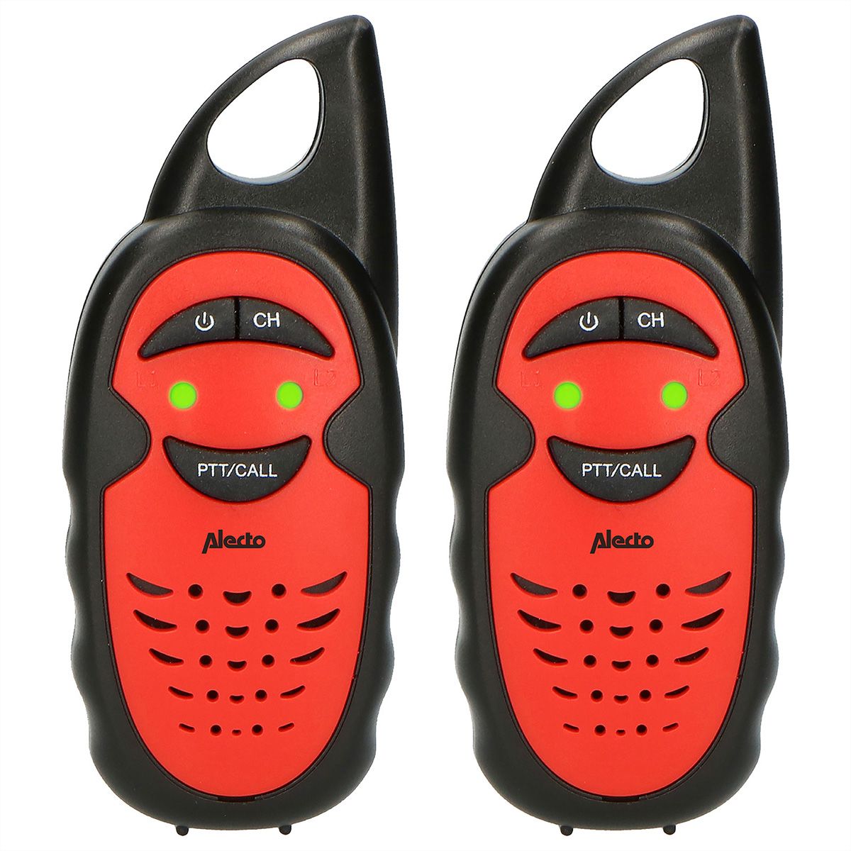 Alecto Walkie Talkie FR-05RD, Rot/Schwarz