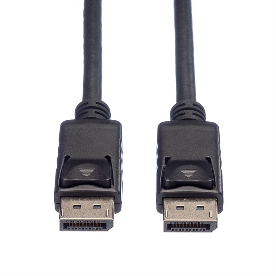 ROLINE DisplayPort Kabel, DP ST - ST, LSOH, schwarz, 5 m