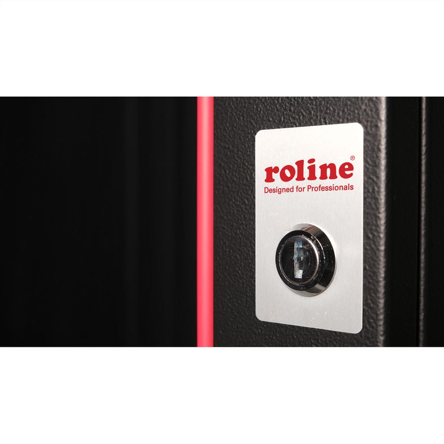 ROLINE 19-Zoll Wandgehäuse Pro 16 HE, 600x600 BxT schwarz
