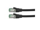 ROLINE RM Cordon Cat.6A S/FTP(PiMF), noir, 20 m