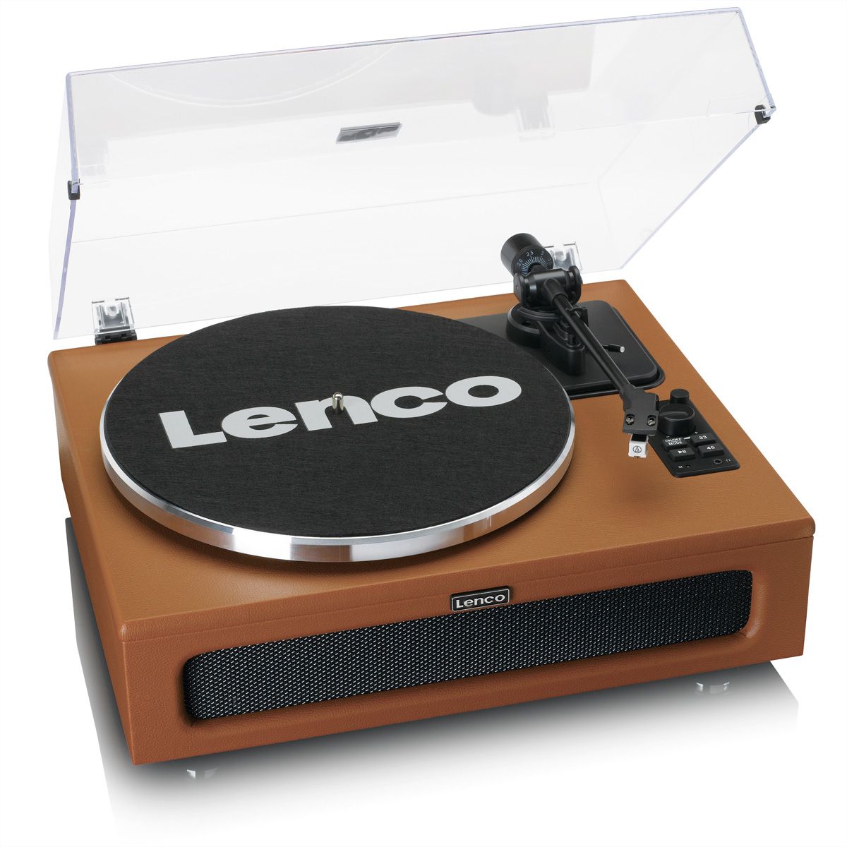 Platine vinyle Lenco LS-430, Marron