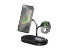 Samsung 3in1 Wireless Charger, schwarz, schwarz