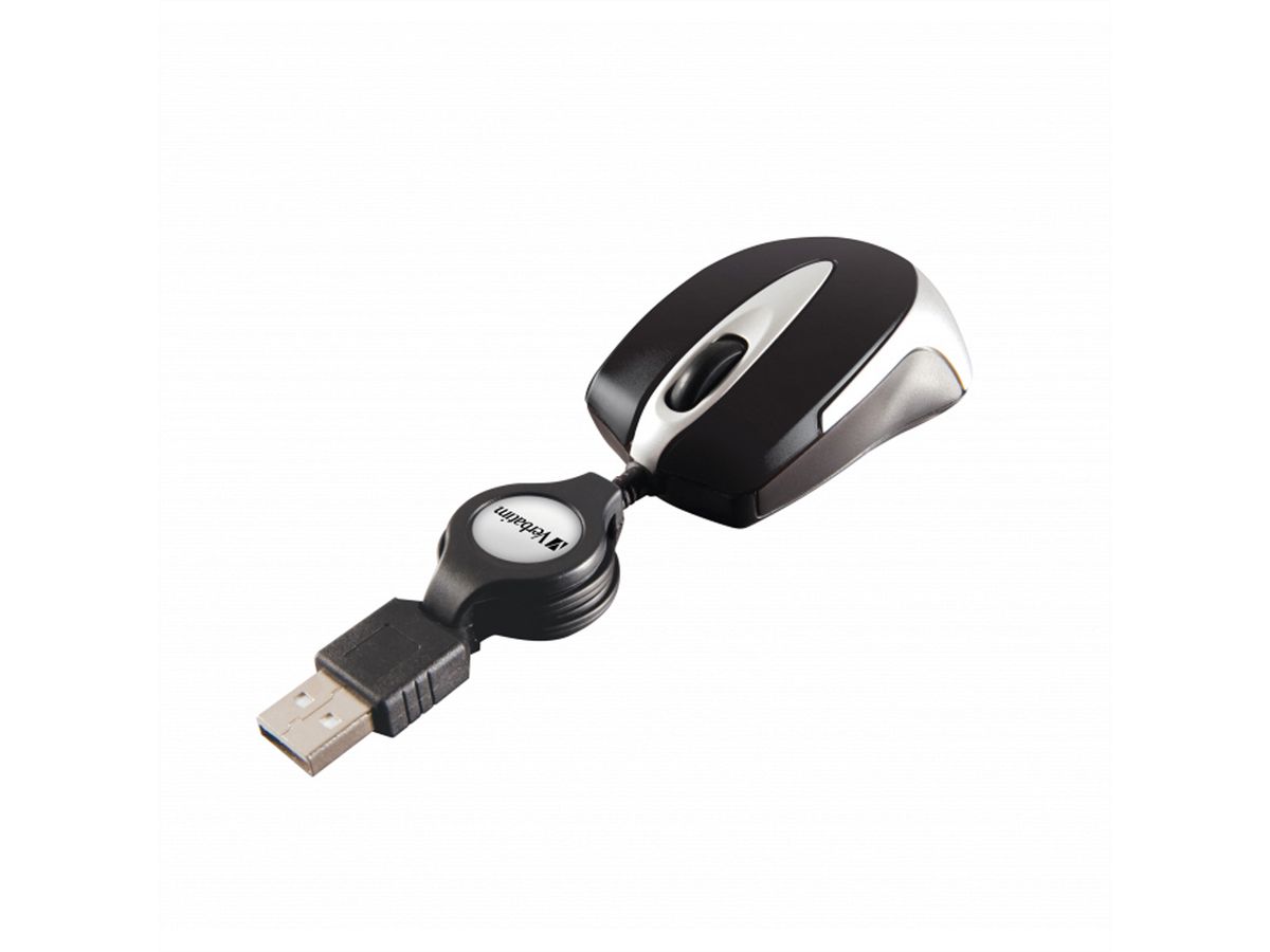 Verbatim Go Mini Travel Mouse Black