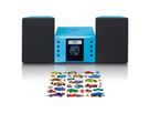 Lenco Stereoanlage MC-013BU, blau, CD/CD-R/CD-RW/FM, Stereo