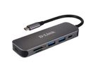 D-Link DUB-2325 Hub USB-C 5 en 1 avec lecteur de cartes