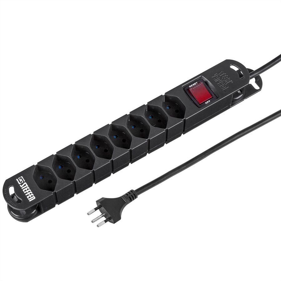 Steffen Steba Variabl 8x avec interrupteur, noir