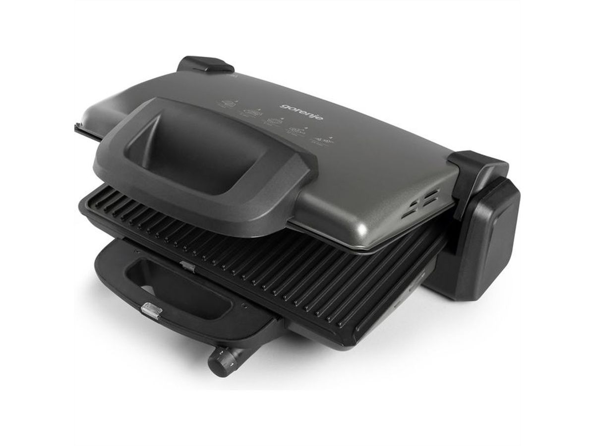 Gorenje Grill à contact KR1800SDP, 1800 W, noir