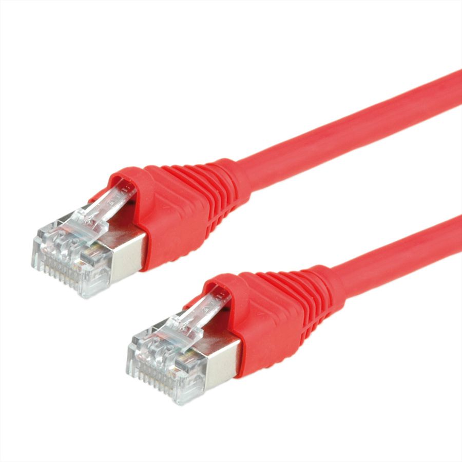 Cordon DÄTWYLER Cat.6/7 CU S/STP 4x2x AWG26, 1,2 GHz, rouge, 40 m