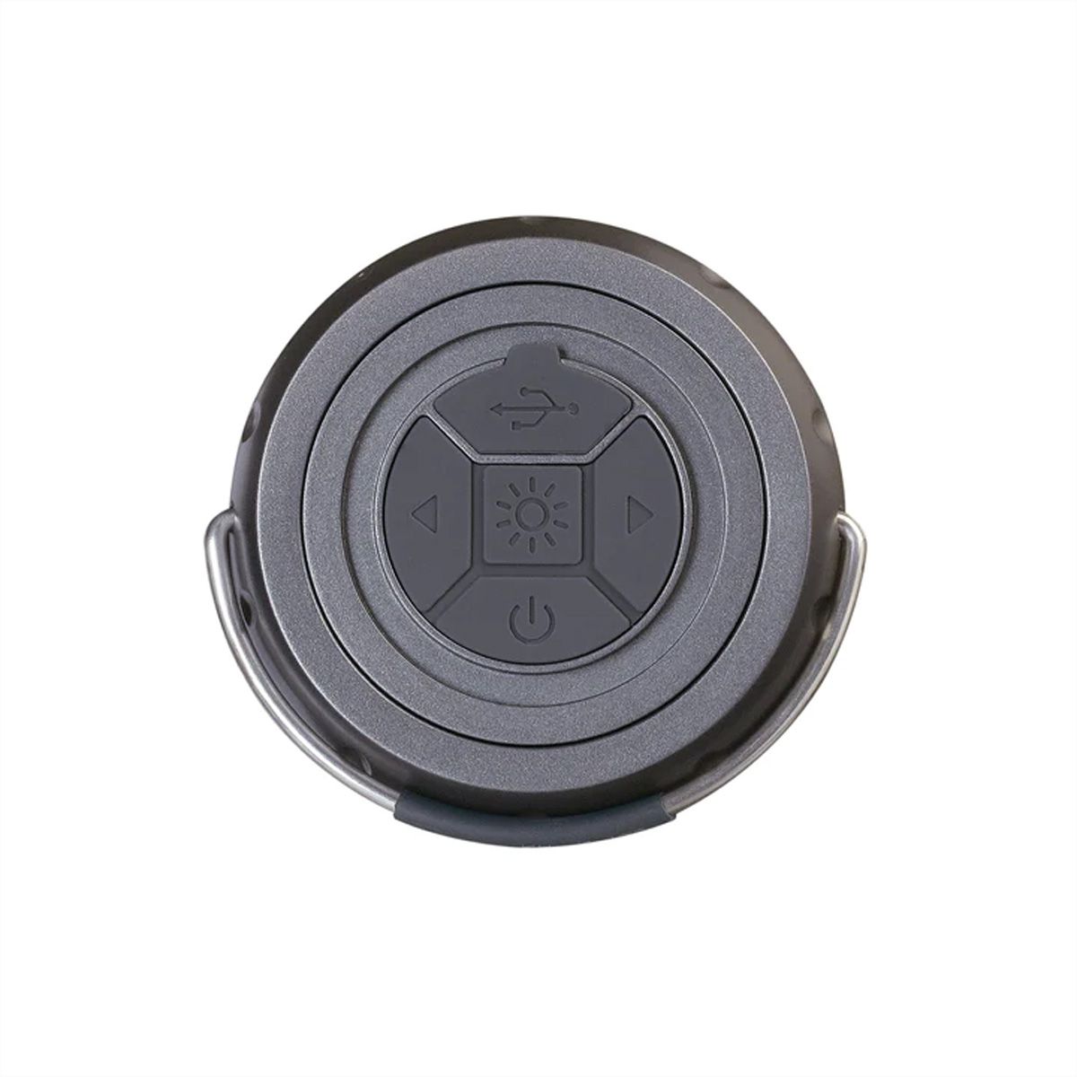 Lenco Bambus Lampe BTL-030BA, mit eingebauter Bluetooth Lautsprecher