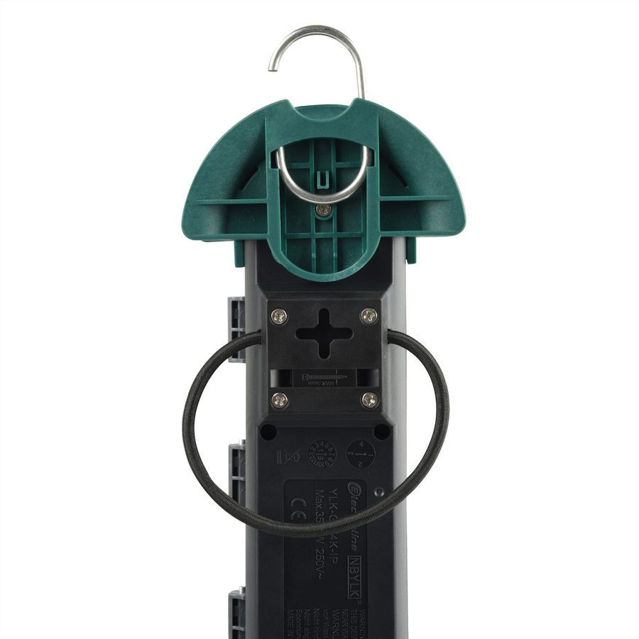 BACHMANN HOOK Outdoor 4x contact de protection, 16A/400V, 4 m