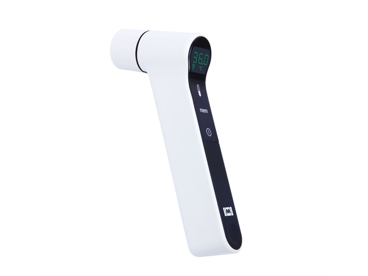 **DEMO**Melissa Thermomètre 16690071, thermomètre digital oreille/front, blanc