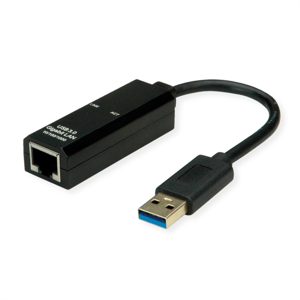 VALUE Convertisseur USB 3.2 Gen 1 - Gigabit Ethernet