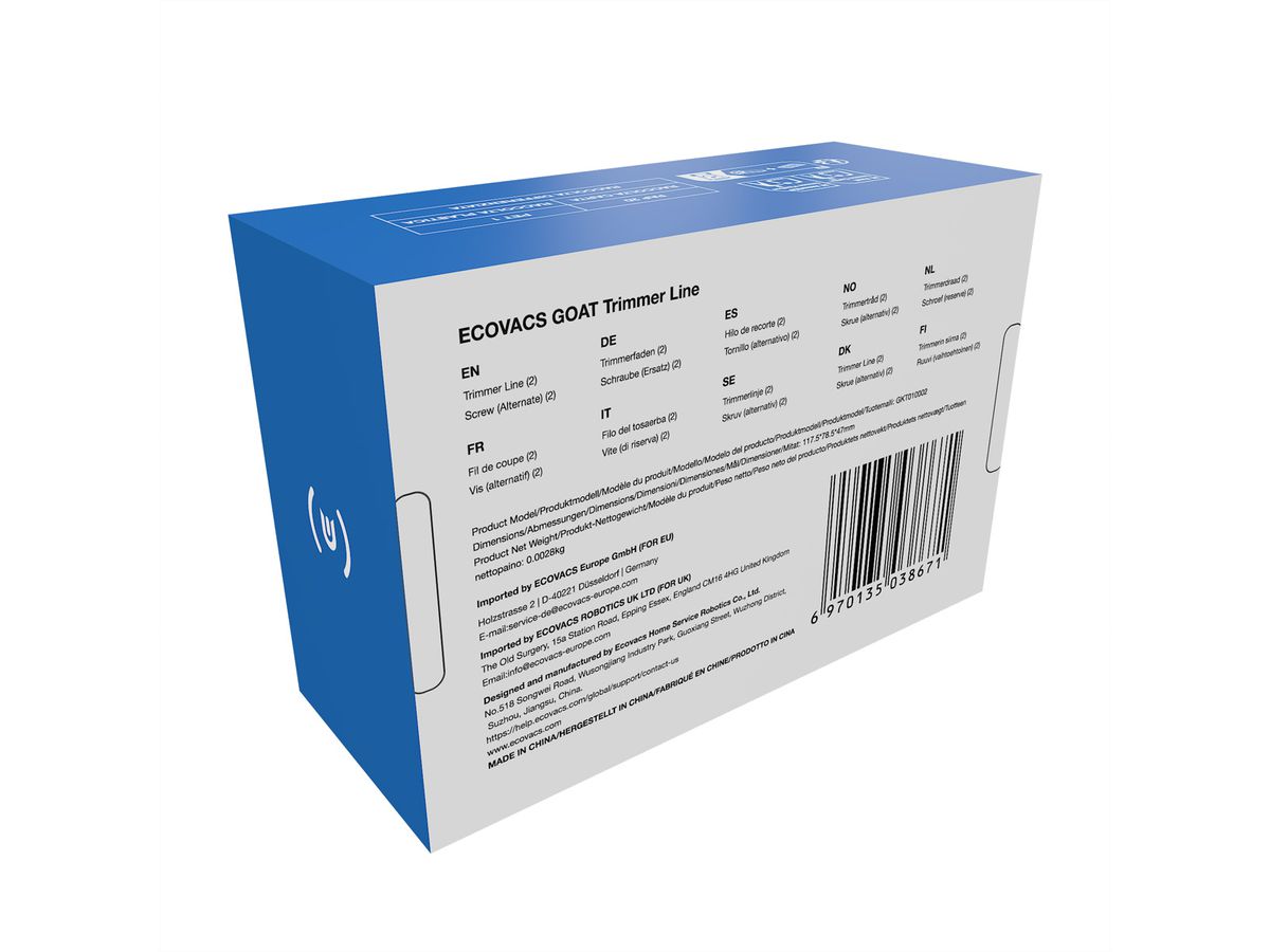 Ecovacs Fil de coupe pour GOAT O1200/A1600/A3000 LiDAR PRO