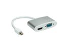 ROLINE Adaptateur Mini DisplayPort - HDMI/VGA 4K