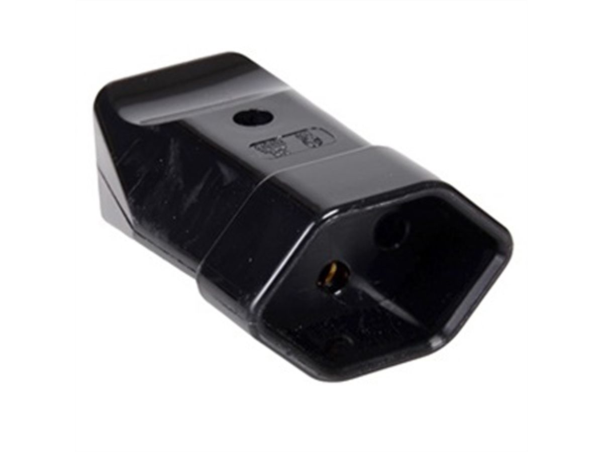 Raccord de filet T13, noir