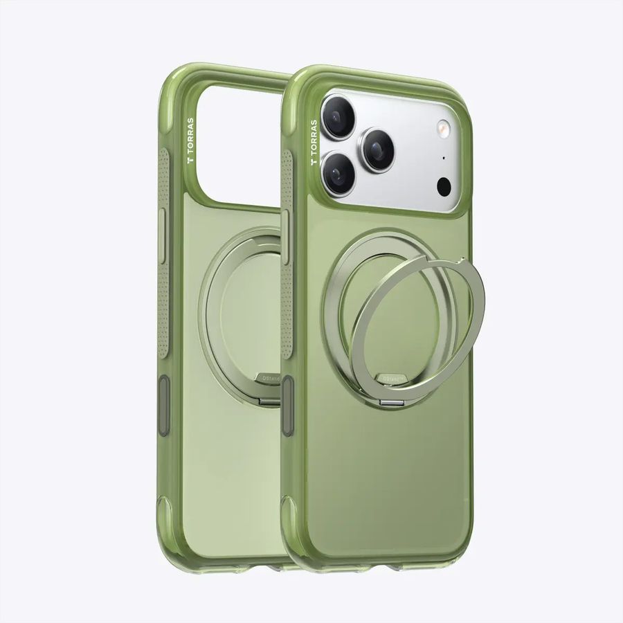 Torras Ostand O3 Air Schutzhülle, iPhone 17 pro, grün
