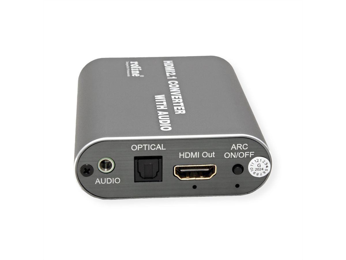 ROLINE Extracteur Audio HDMI 8K, LPCM 7.1