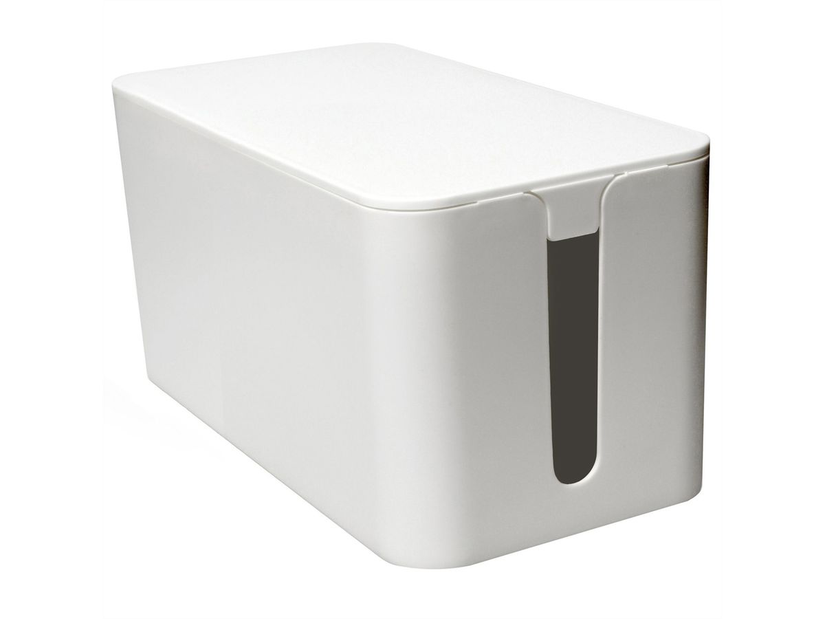 Schönenberger Kabel Box klein, 235x135x121mm, Kunststoff , weiss
