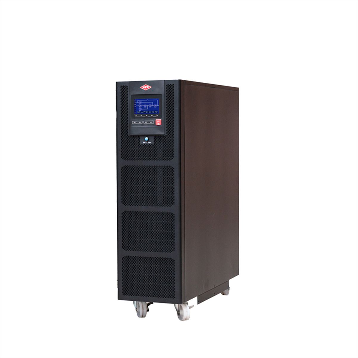 AEC IST7 20kVA - Online Tower USV –  30x 60Ah Batterien – 38 Min. Autonomie bei 100% Last, keine internen Batterien – externer Batterieschrank BB6 mit 30x 60Ah LL