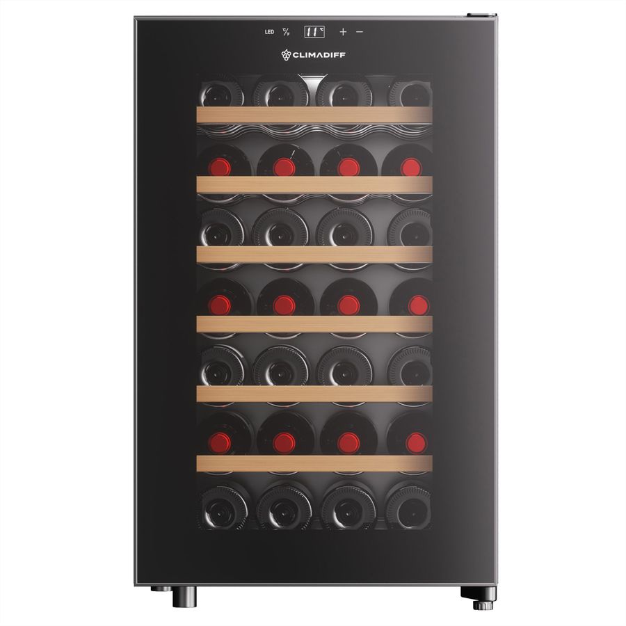 Climadiff Armoire à vin CUVEE28, Autonome, 1 zone, 28 bouteilles