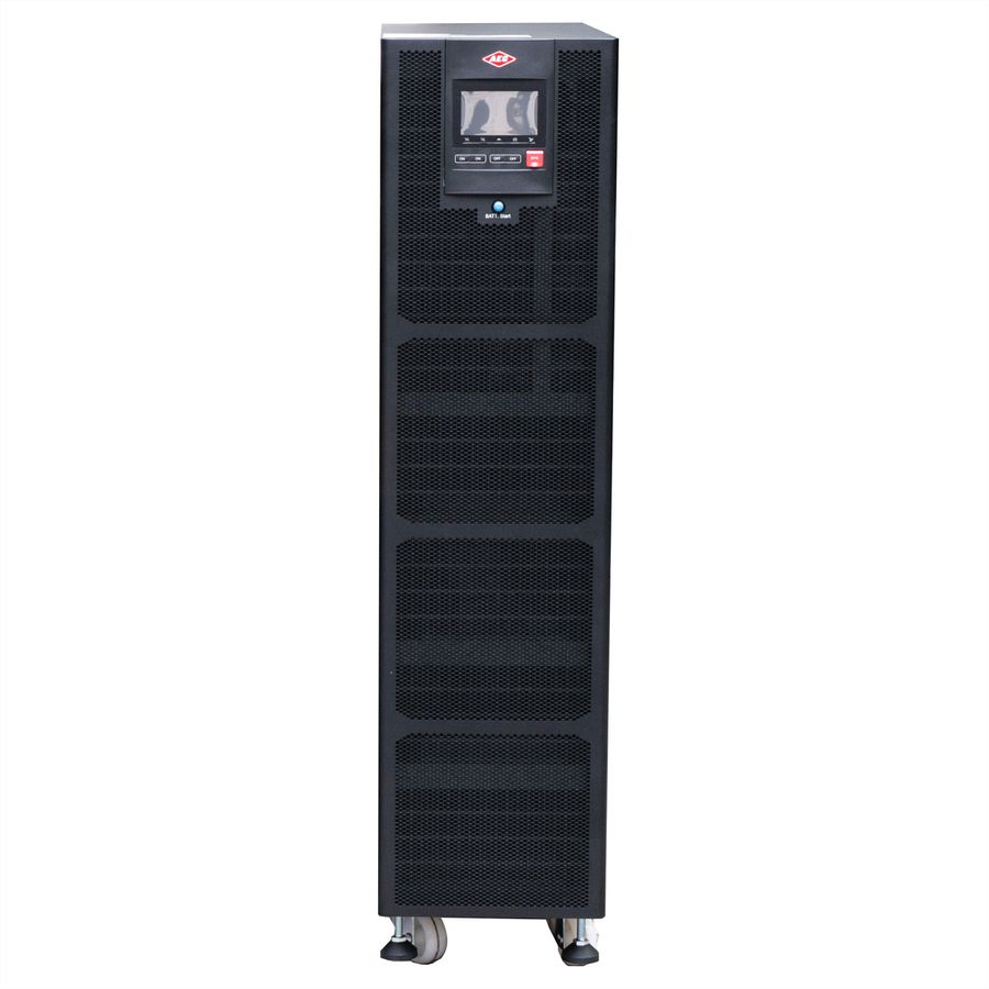 AEC IST7 30kVA - Online Tower USV –  36x 100Ah Batterien – 52 Min. Autonomie bei 100% Last, keine internen Batterien – externer Batterieschrank BB7 mit 36x 100Ah LL