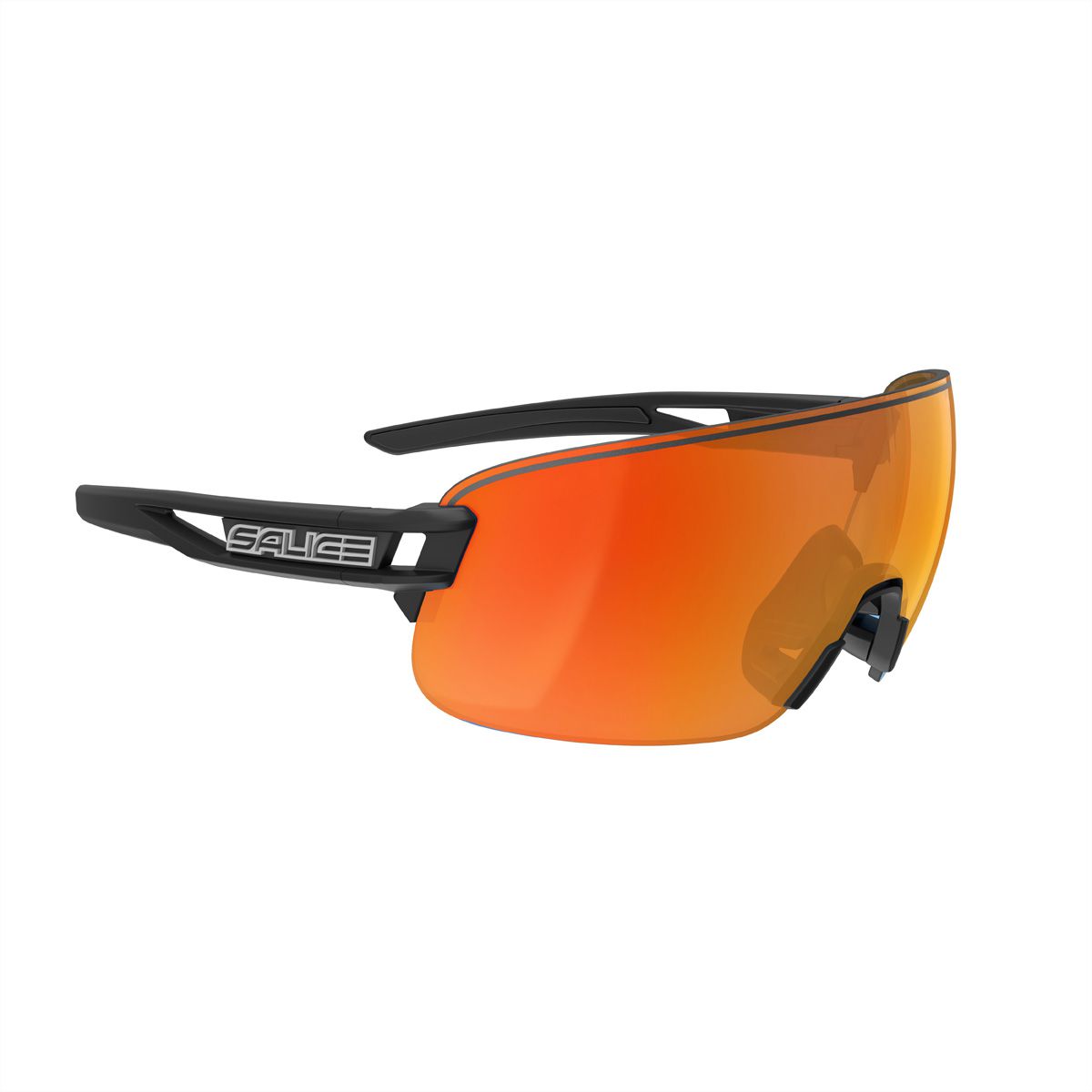 Salice Occhiali Lunettes de sports 021RWX, Black / RW Red