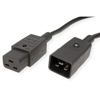 BACHMANN Câble IEC320/C19-C20 16A/250V, noir, 2 m