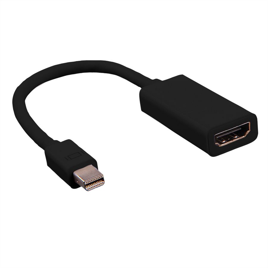 VALUE Adaptateur Mini DisplayPort-HDMI, MiniDP M - HDMI F