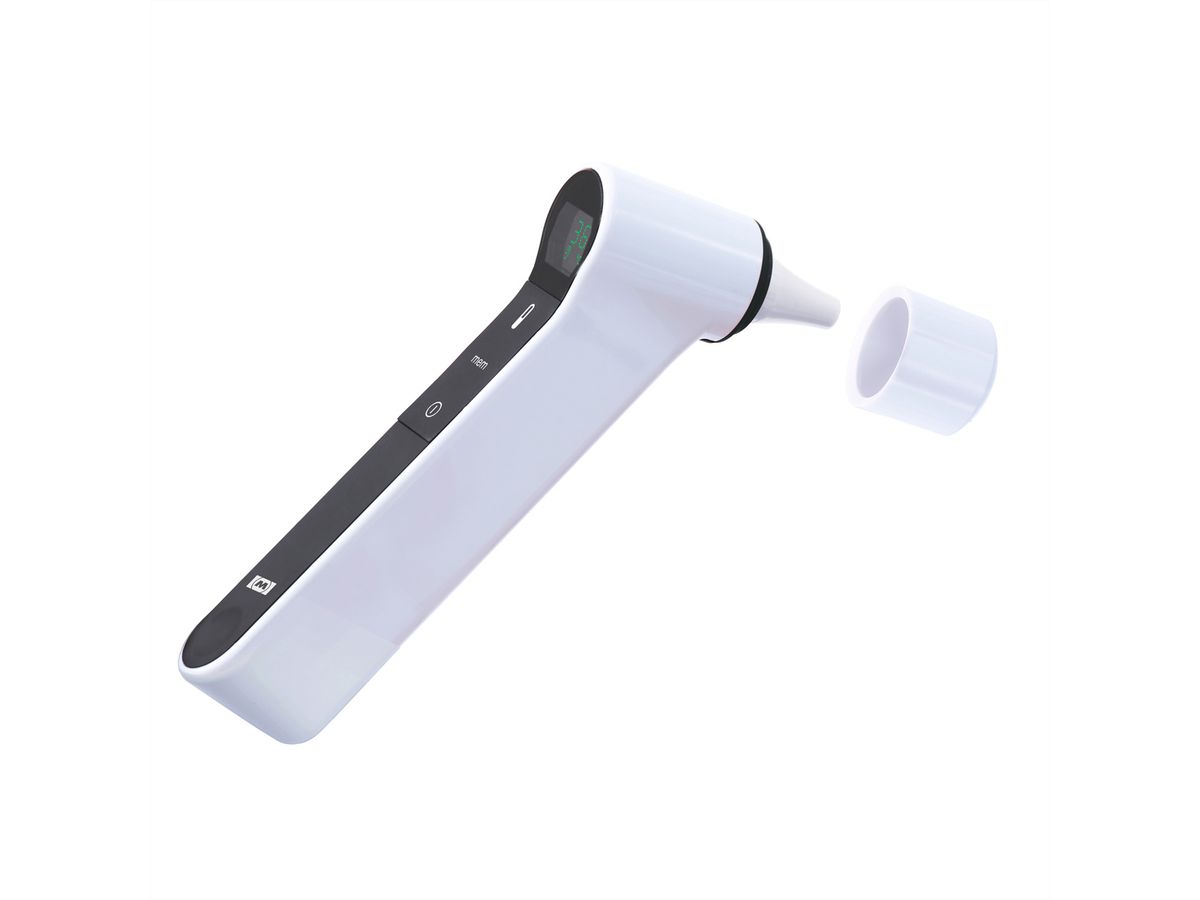 **DEMO**Melissa Thermomètre 16690071, thermomètre digital oreille/front, blanc