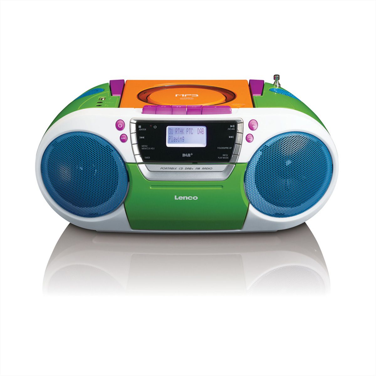 Lenco Radio DAB+ pour enfants SCD-681, Multicolore - COOL AG