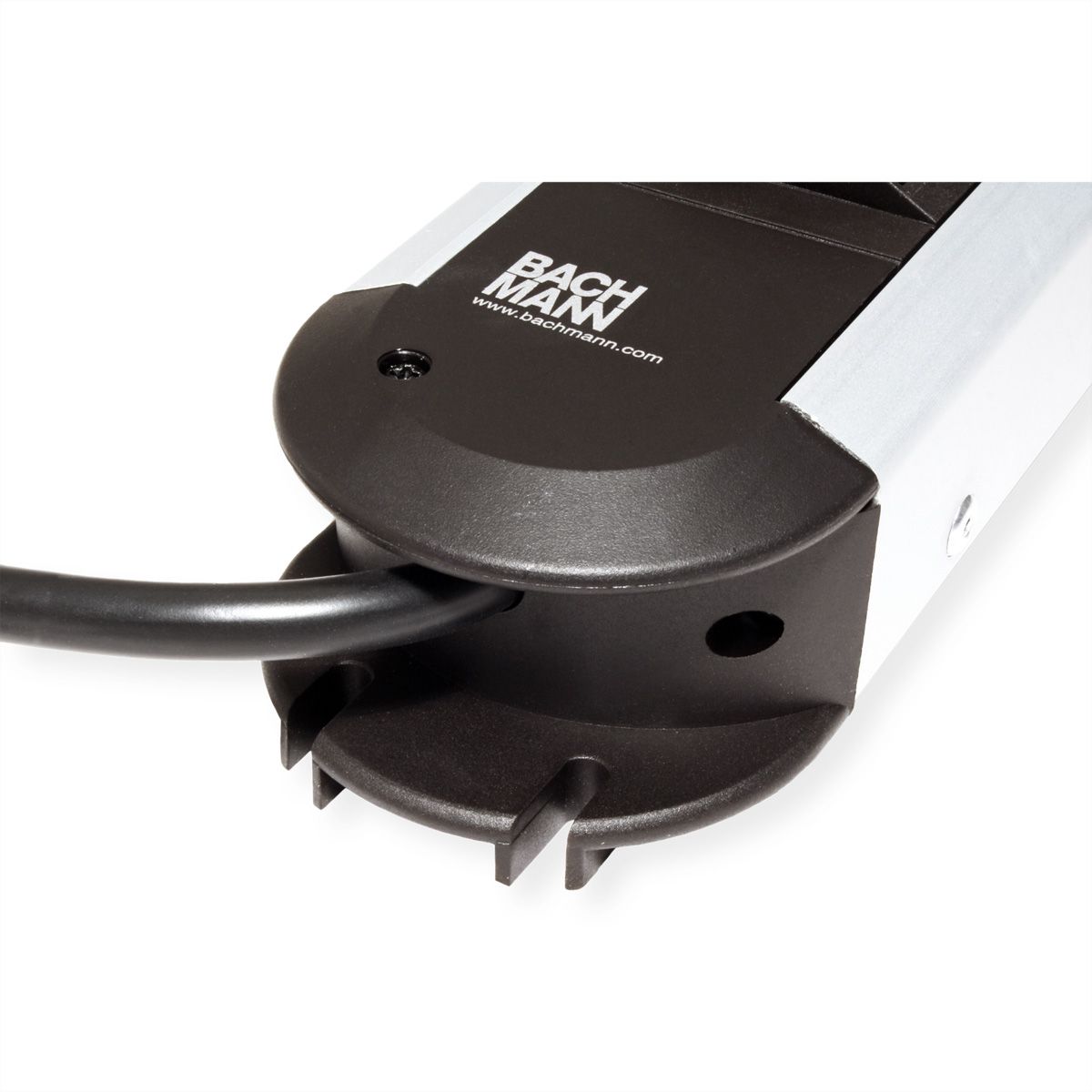BACHMANN Multiprise Primo 9x protection totale appareil et interrupteur, Chargeur USB 60W 1xABD 0,2m GST18 INOX, 1,75 m