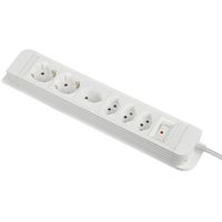 Schönenberger Steckdosenleiste Combo, Kombiniert = 4x CH-T13 / 2x SchuKo