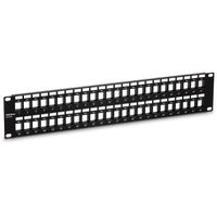 TRENDnet TC-KP48 Tableau de connexion HD 2U Keystone vierge à 48 ports