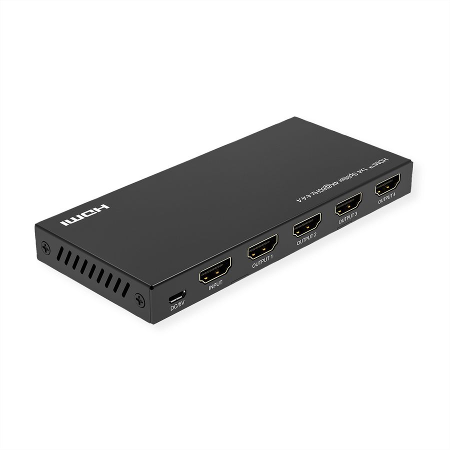 VALUE 4K HDMI Video-Splitter, 4-fach