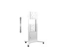 Hagor mobiles Standsystem Mobile Lift Pro Light III Flip, mobiles Liftsystem, displayspezifisch für Samsung Flip, weiß