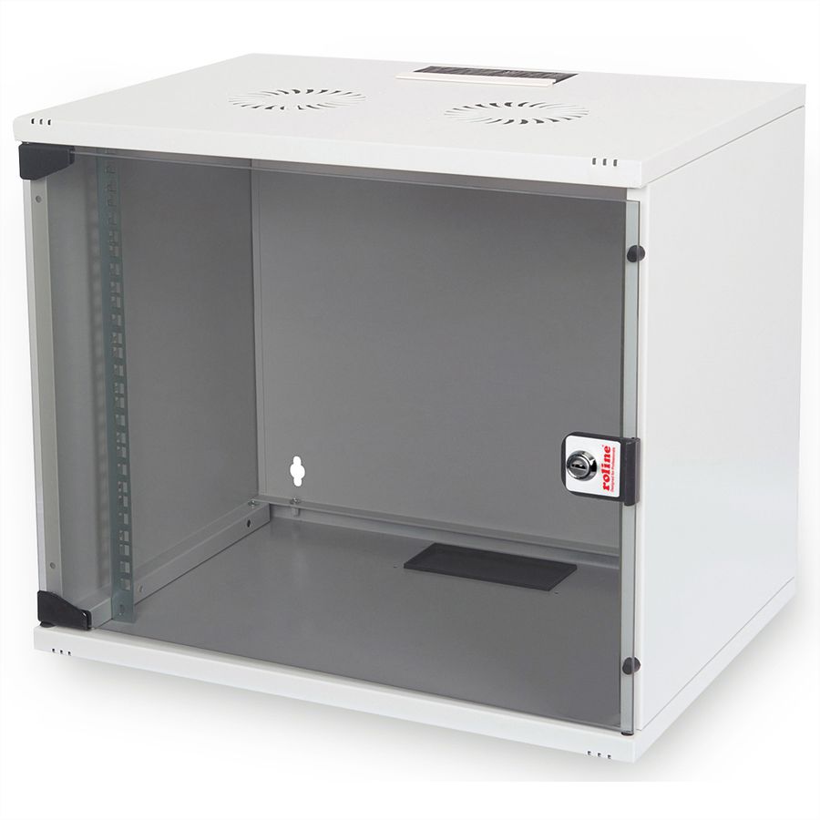 ROLINE 19-Zoll Wandgehäuse Basic 7 HE, 540x400 BxT Bausatz grau