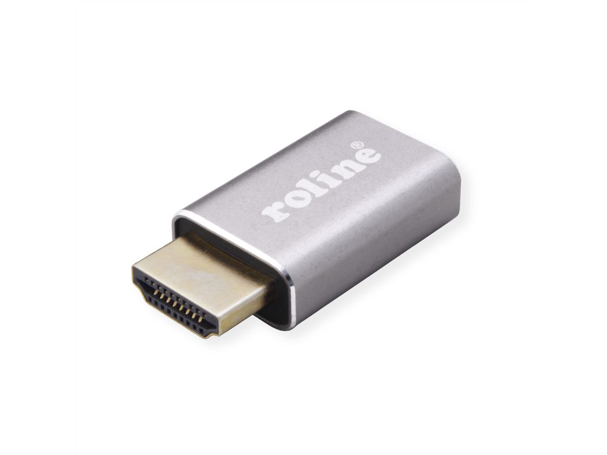 ROLINE 8K HDMI Adapter, HDMI ST/BU