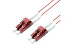 ROLINE LWL-Kabel SLIM 50/125µm OM4, LC/LC, LSOH, Slim, violett, 10 m
