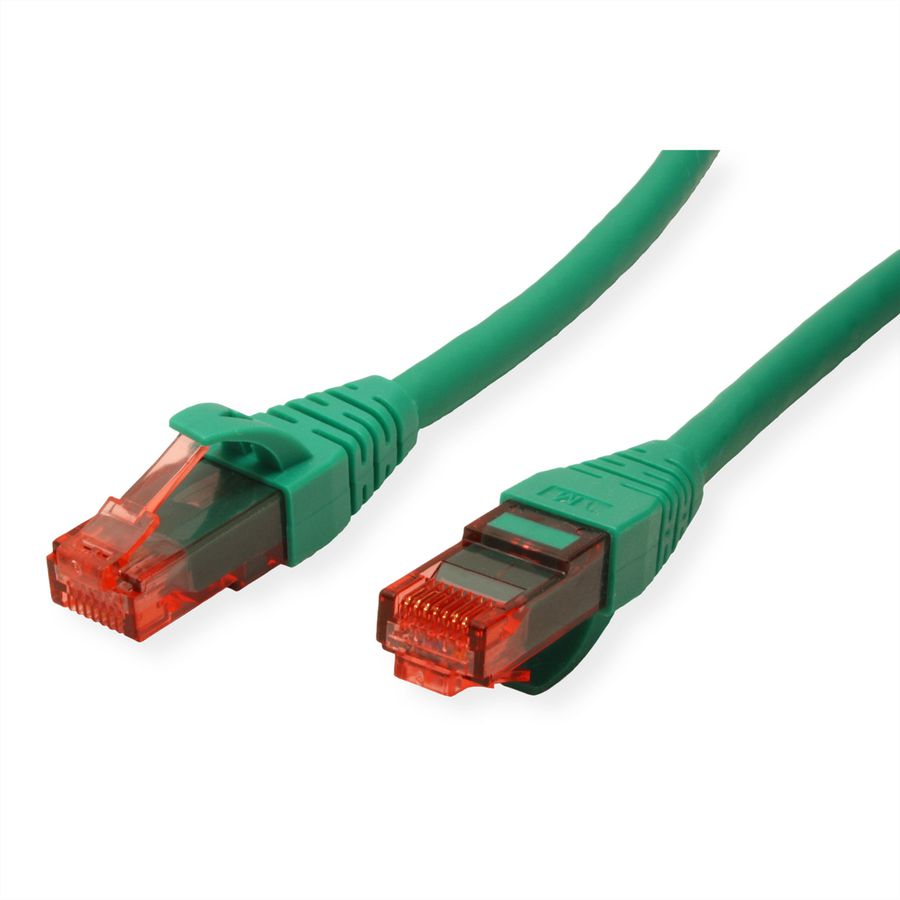 Cordon ROLINE UTP Cat.6, LSOH, Component Level, vert, 2 m