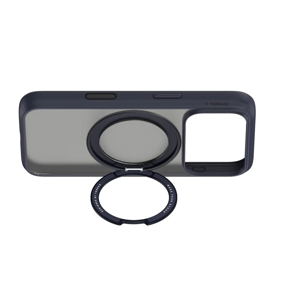 Torras Upro Ostand Case, iPhone 17, MagSafe, noir