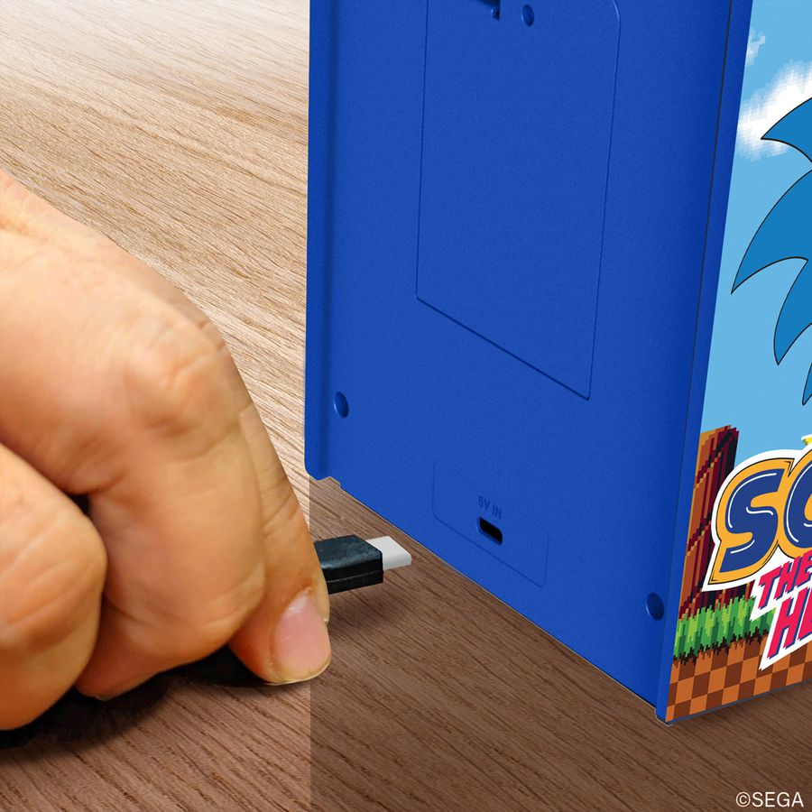 My Arcade Sonic the Hedgehog Mighty Player, Mini-Arcade, 4 Spiele, 3.5" Display