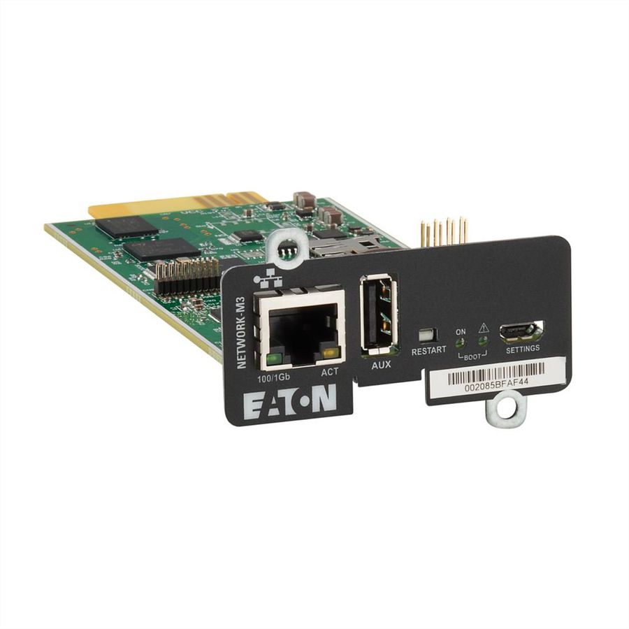 EATON Network-M3 SNMP Gigabit Karte zu EATON USV Anlagen inkl. EMPDT1H1C2 Gen 2 Sensor