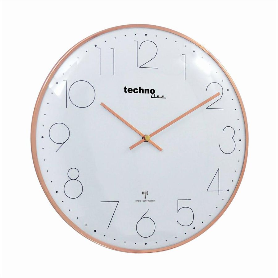 TechnoLine Funkwanduhr WT8240 Rosegold