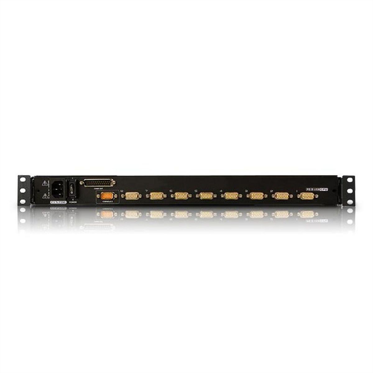 ATEN CL5708N Commutateur KVM VGA LCD 48cm PS/2-USB 8 ports , FR-Layout