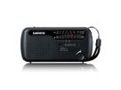 Lenco Notfall Kurbelradio MCR-113BK, FM/KW, Powerbank, Taschenlampe