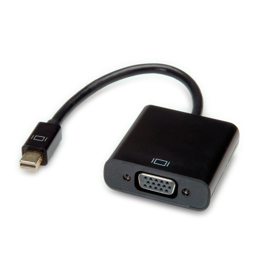 VALUE Adaptateur Mini DisplayPort-VGA, MiniDP M - VGA F