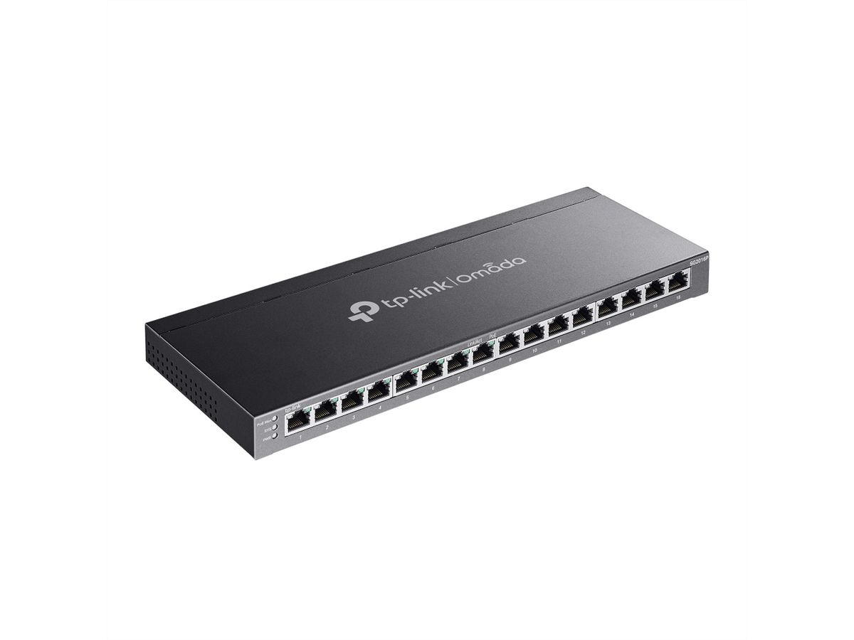 TP-Link SG2016P Omada Commutateur Gigabit 16 ports, 8 PoE+